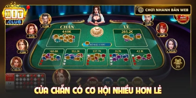 Cửa Chẵn có cơ hội nhiều hơn Lẻ