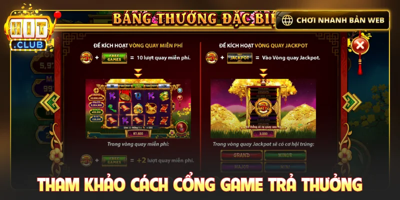 Tham khảo cách cổng game trả thưởng