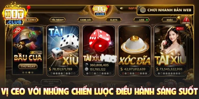 Vị CEO với những chiến lược điều hành sáng suốt